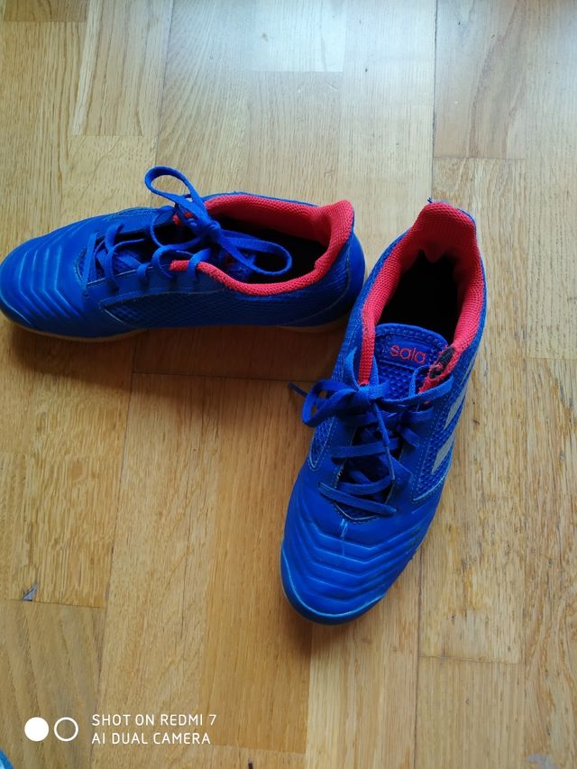 Zapatillas futbol sala N°6,5 de adidas