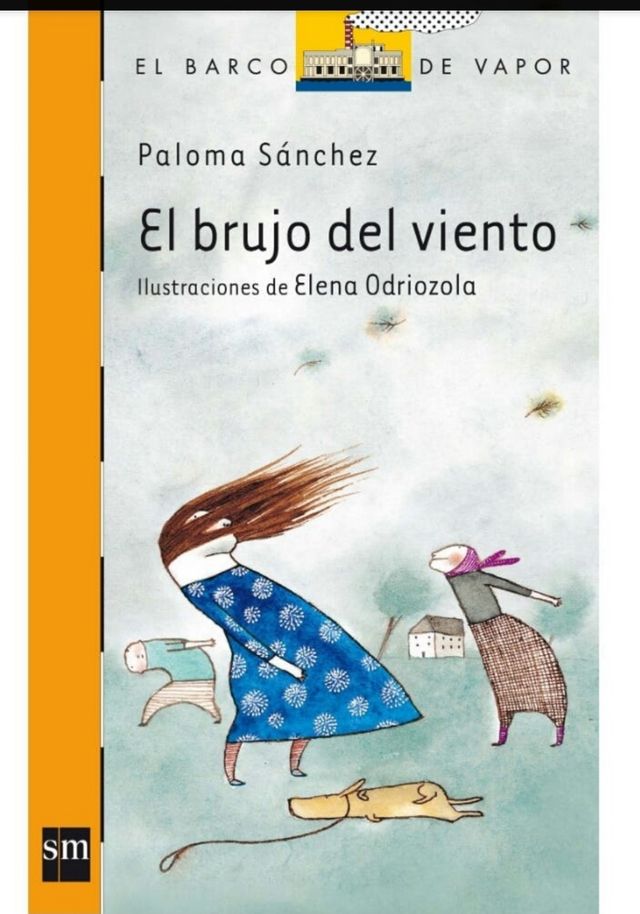 El brujo del viento.  Barco de  vapor