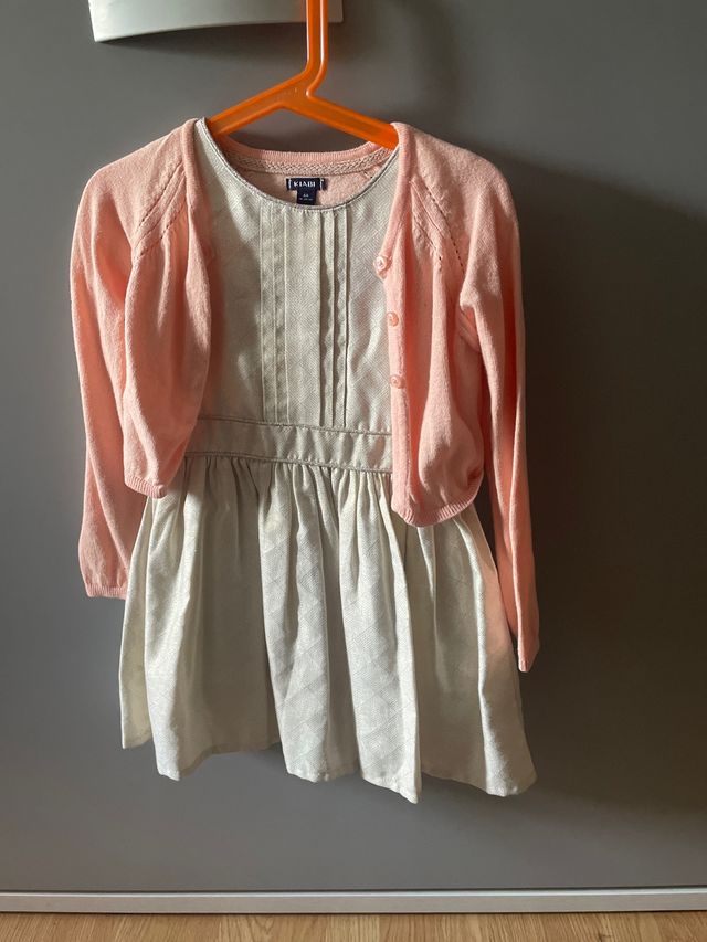 Vestido + chaqueta 4 años 98-107 cms