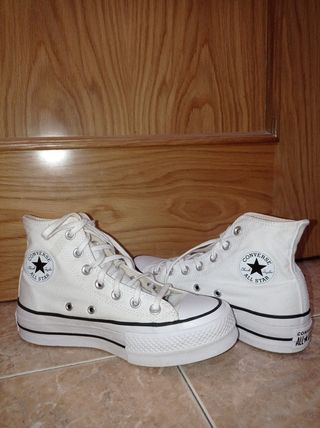 Converse plataforma de segunda mano en WALLAPOP