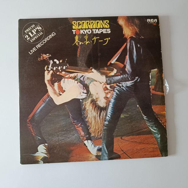 Vinilo Scorpions - Tokyo Tapes - Disco doble
