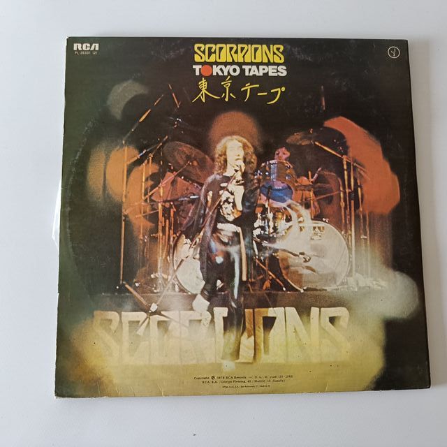 Vinilo Scorpions - Tokyo Tapes - Disco doble