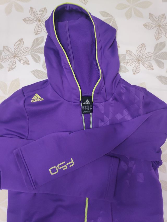 SUDADERA CREMALLERA ADIDAS