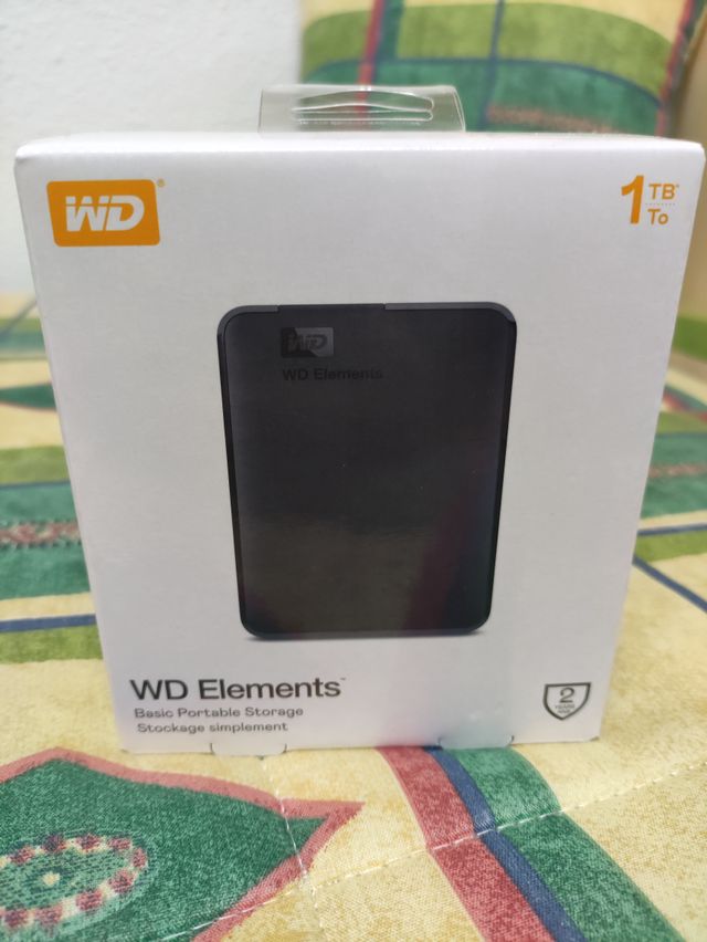 WESTERN DIGITAL ELEMENTS 1TB NUEVO