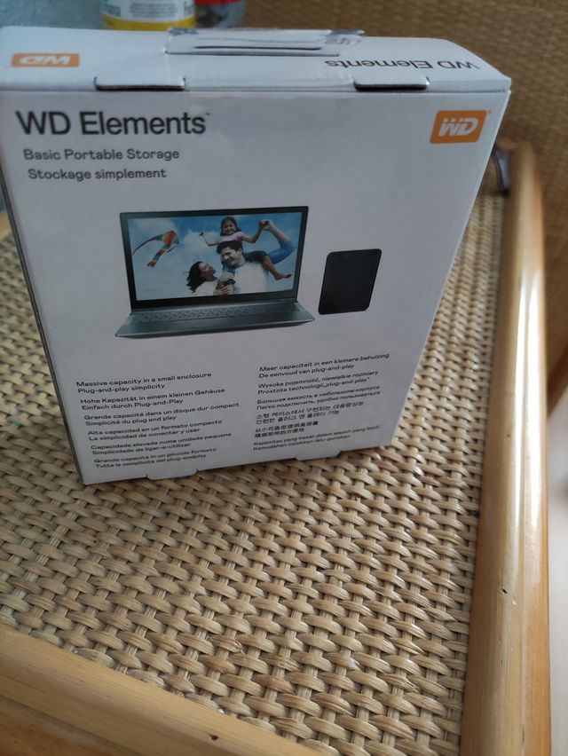 WESTERN DIGITAL ELEMENTS 1TB NUEVO