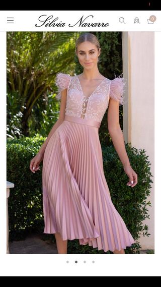 Vestido Silvia Navarro de segunda mano en Valencia en WALLAPOP