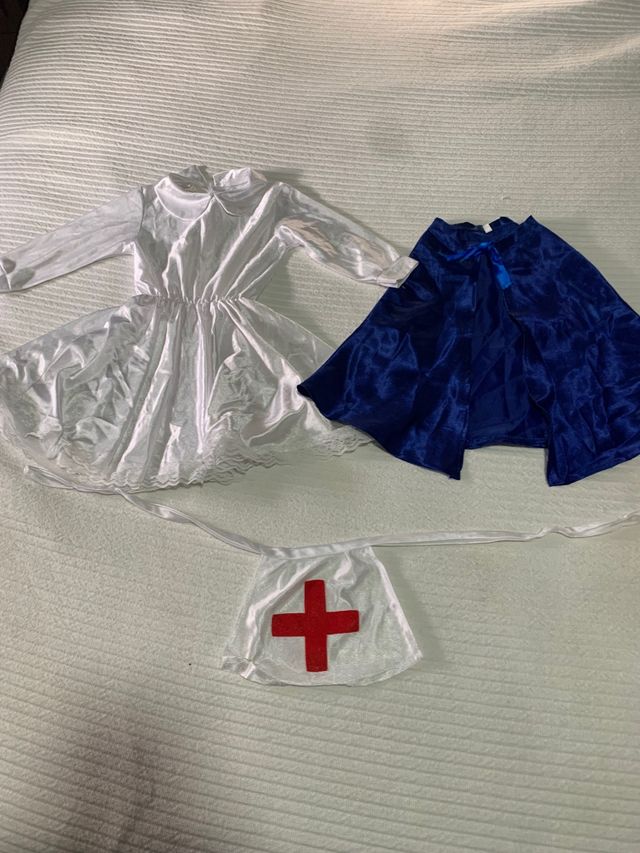 Disfraz enfermera talla 2-3