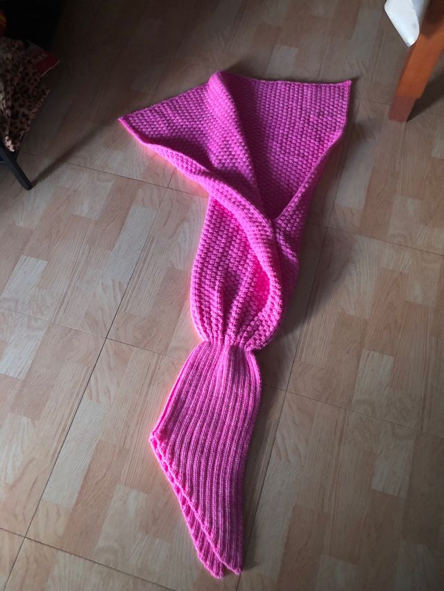 Manta cola de sirena