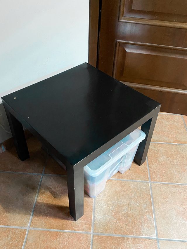 Tavolo nero Ikea Lack