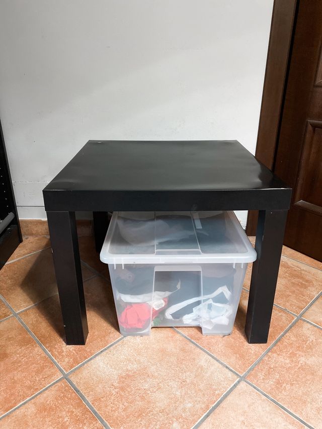 Tavolo nero Ikea Lack
