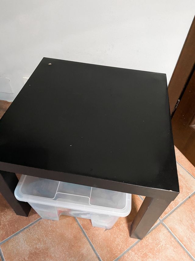 Tavolo nero Ikea Lack