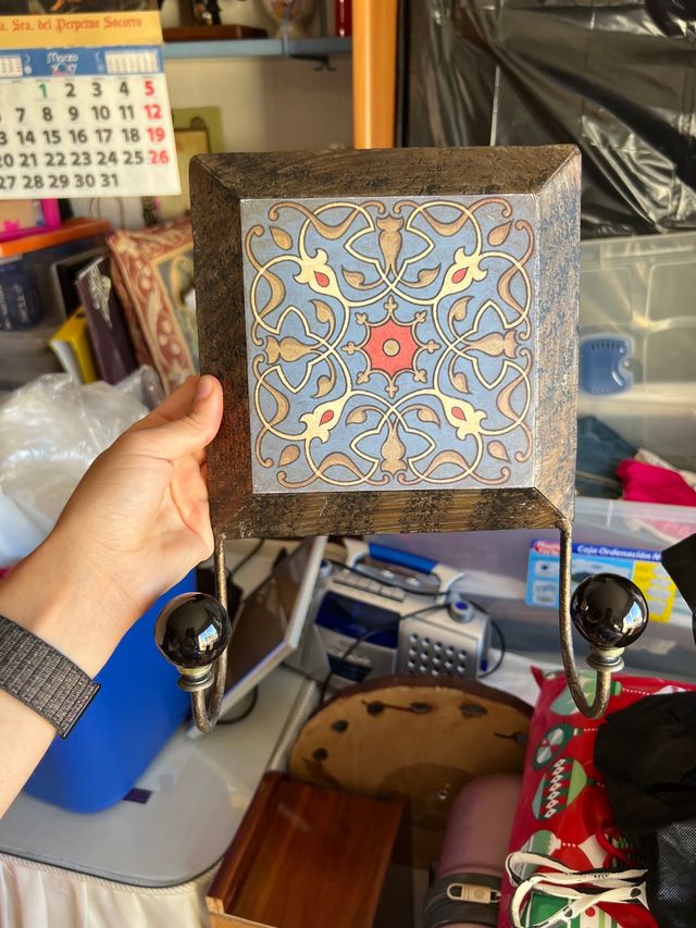 Perchero percha  vintage