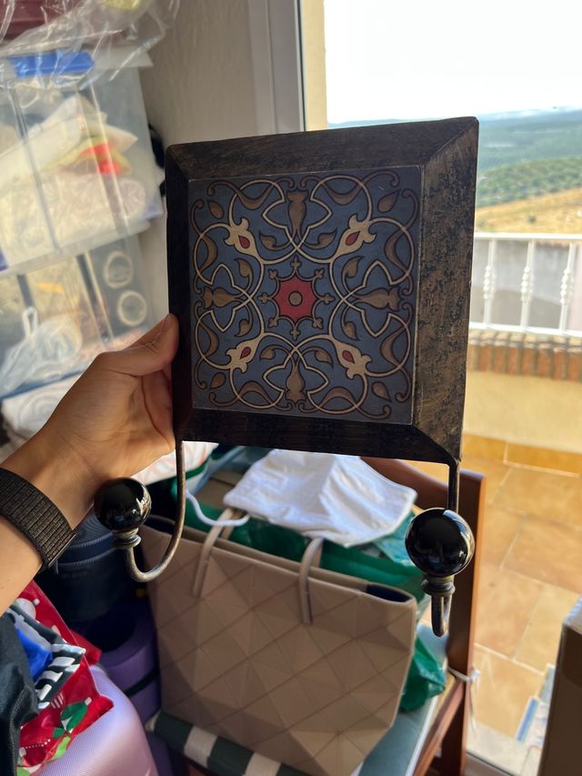 Perchero percha  vintage