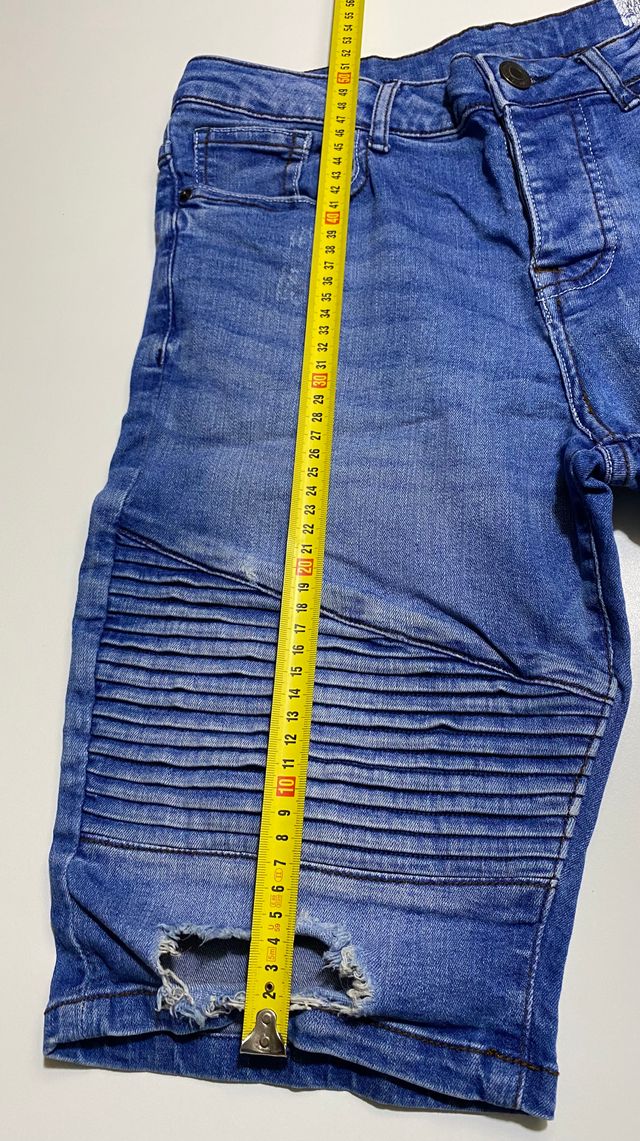 Bermudas tejanos hombre Talla M-L