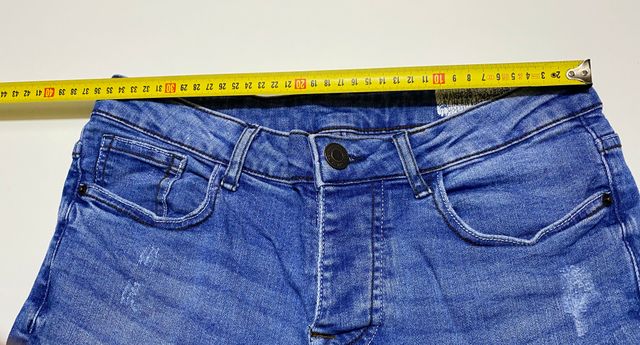 Bermudas tejanos hombre Talla M-L