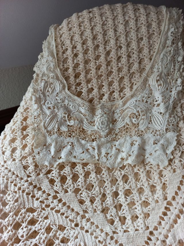 3 cuellos de incajes