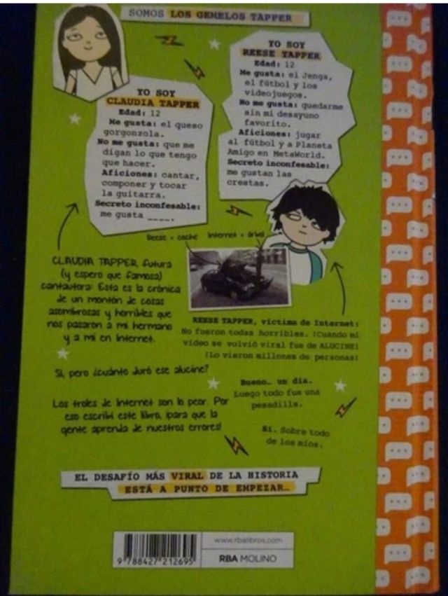 Los gemelos Tapper. La lían en internet