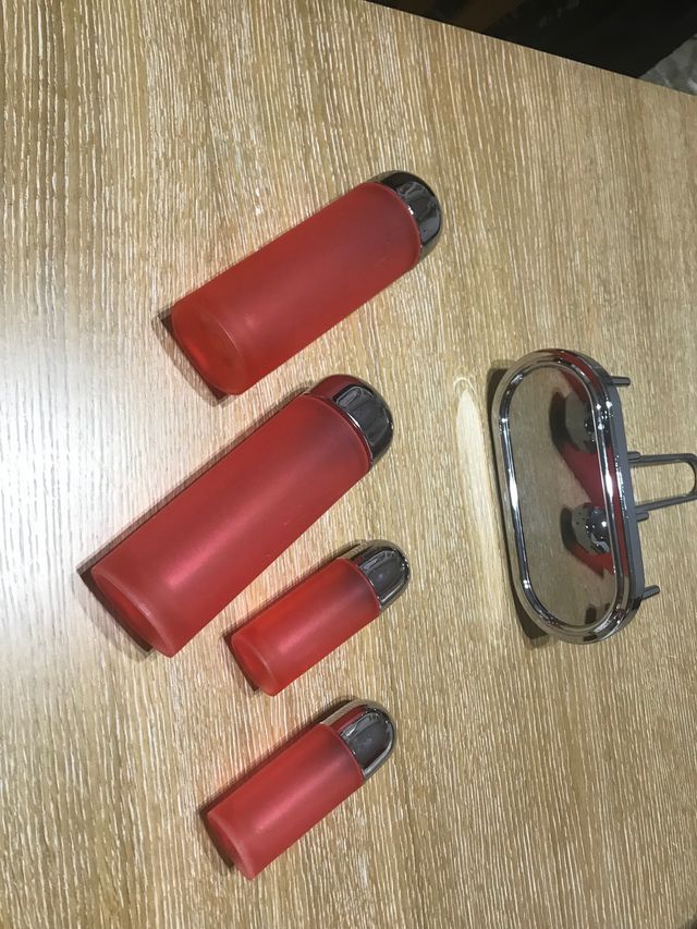 Comboy de aceite, vinagre, sal y pimienta