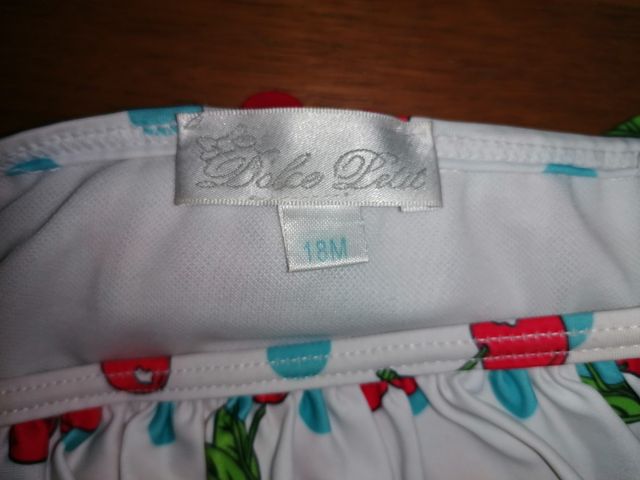Vestido y Braguita Baño Dolce Petit Mellizas
