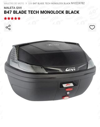 Maletas Laterales Givi Trekker TRK46 negra 46 Lts
