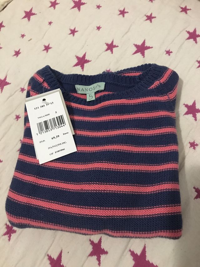 Jersey Nanos con etiqueta talla 5