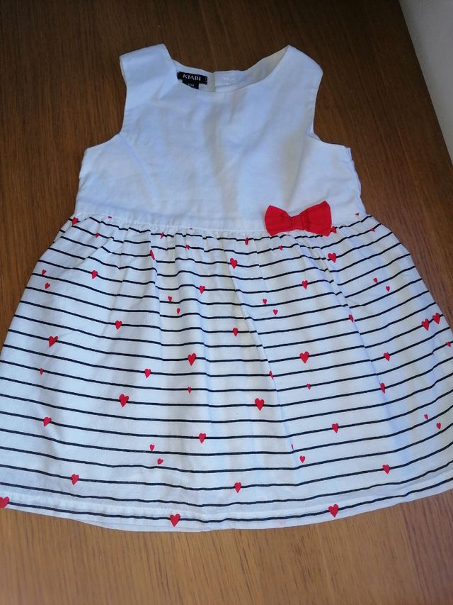 Vestido Corazón Bebe Mellizas
