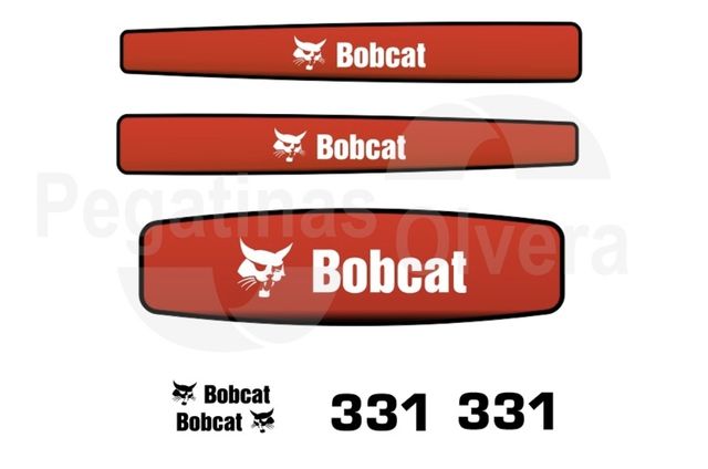 Kit adhesivos Bobcat 331