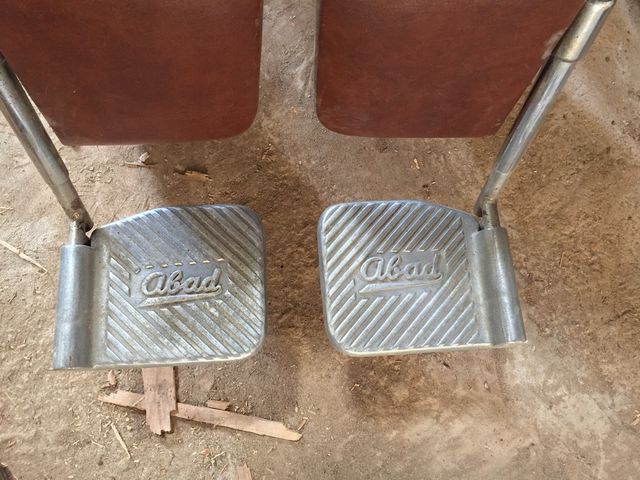 Silla de ruedas vintage abad