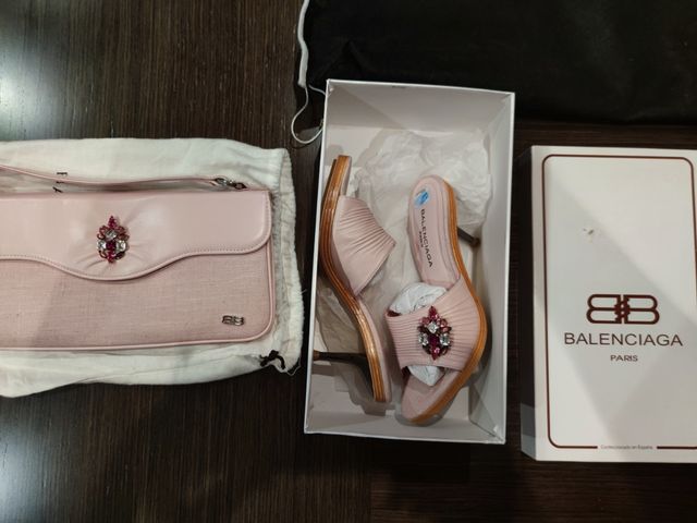 Conjunto bolso y zapatos Balenciaga