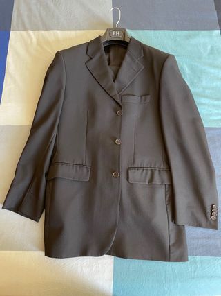 Traje Negro Cortefiel con Chaleco de segunda mano por 40 EUR en Madrid en  WALLAPOP
