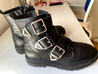Botines Zara Marrón talla 40 EU de en Cuero - 13265191