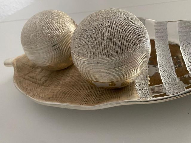 Bonito centro de mesa ,siempre guardado