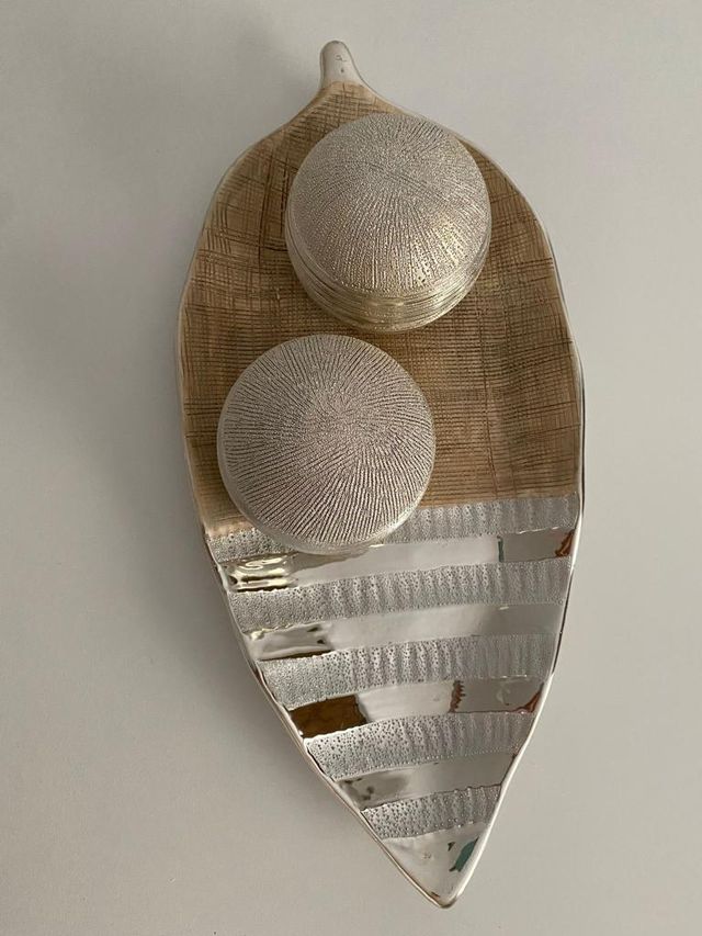 Bonito centro de mesa ,siempre guardado