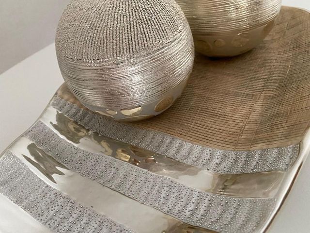 Bonito centro de mesa ,siempre guardado