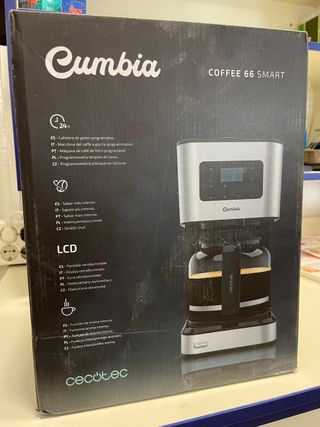 Cafetera de goteo programable Cecotec de segunda mano por 28 EUR en Madrid  en WALLAPOP