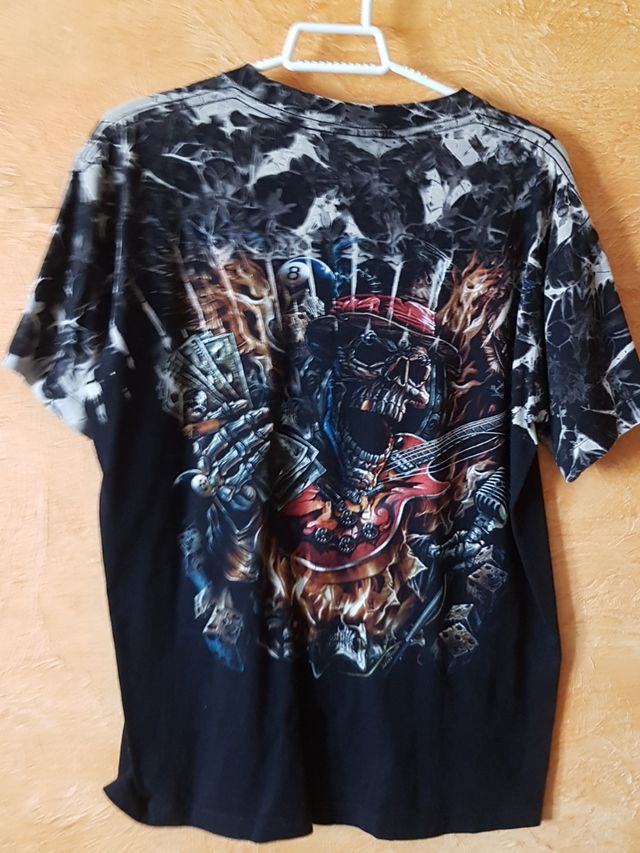 camiseta calaverarock