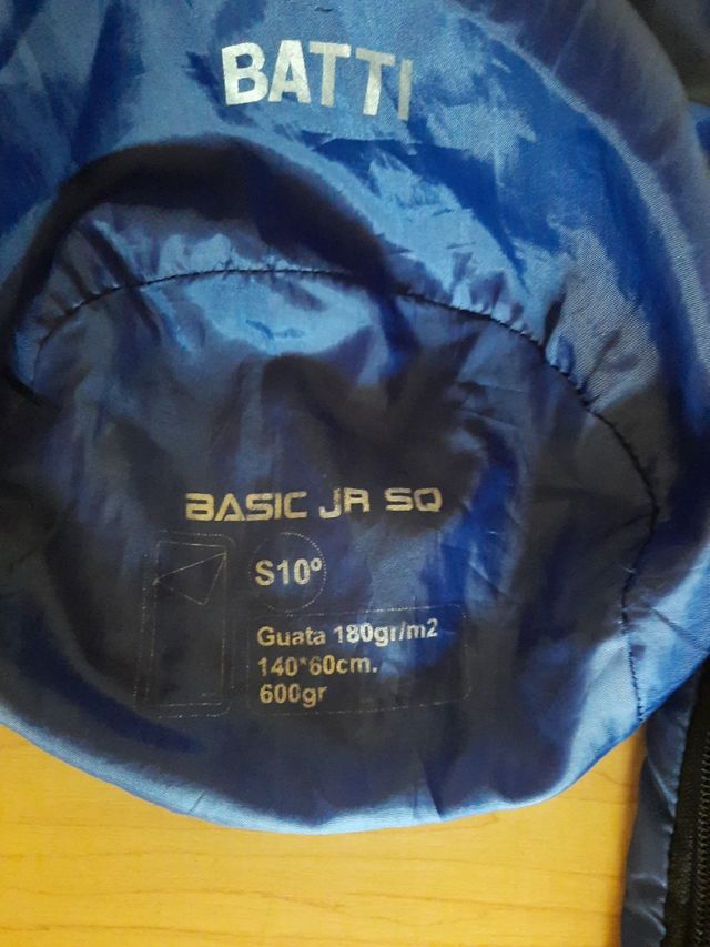 Saco de dormir comprado en Wala