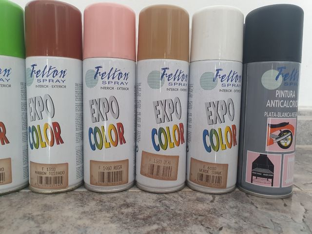 Sprays felton expo color colección.