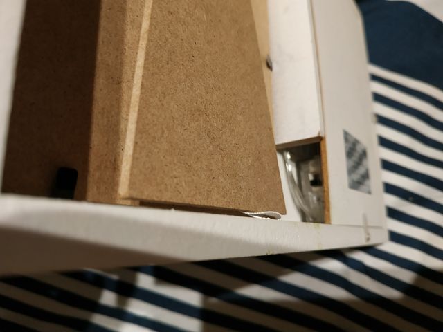 marco de fotos con luz