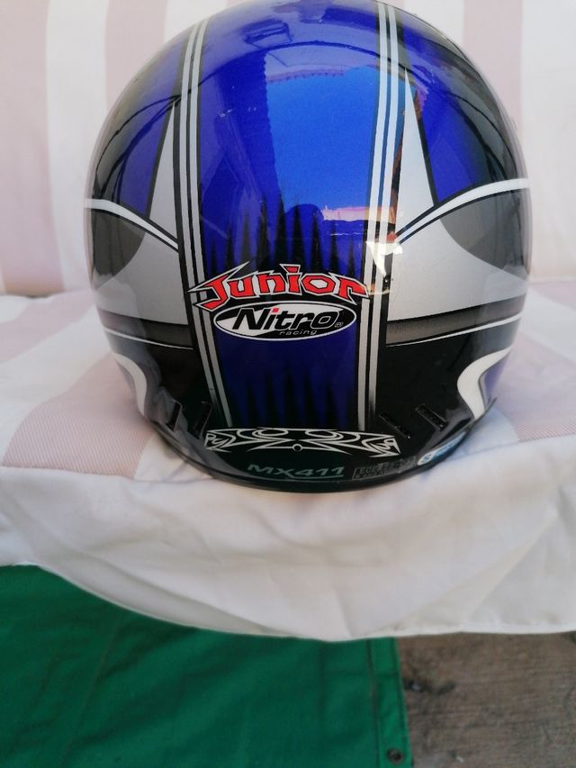 casco motocros talla S