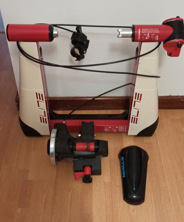 Rodillo para ciclismo.