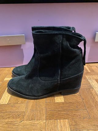 Botines Zara de segunda mano en Madrid en WALLAPOP