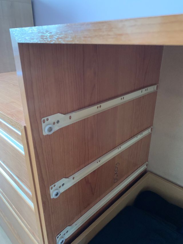 Cajoneras para armario 4 y 5 cajones de segunda mano por 130 EUR en