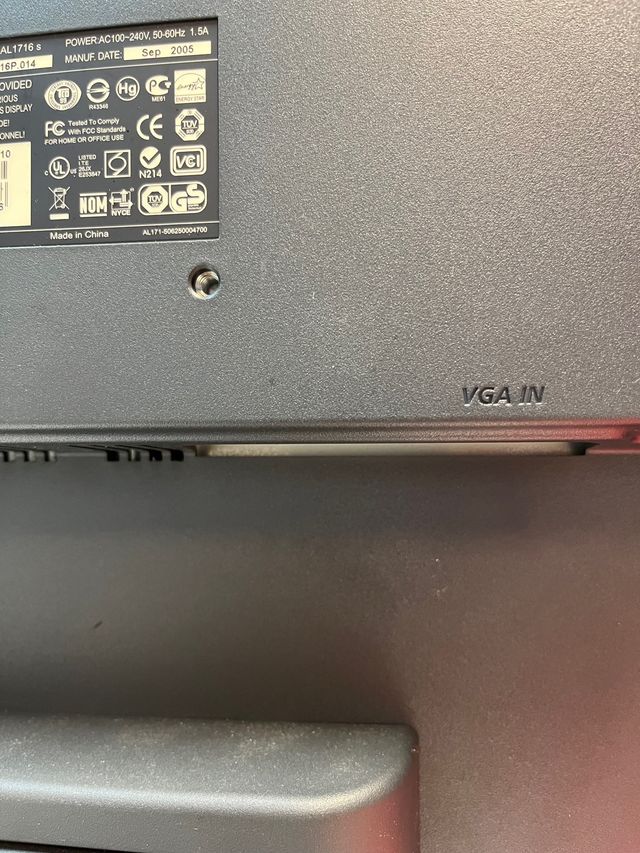 CPU Dell + Monitor Acer 17 pulgadas