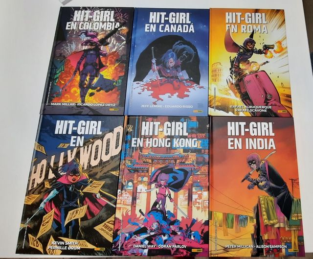 Hit Girl está en (6 tomos)