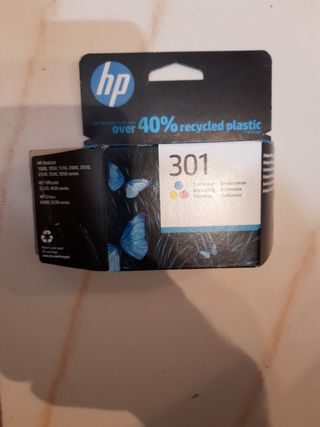 Cartuchos Hp 301 de segunda mano en WALLAPOP