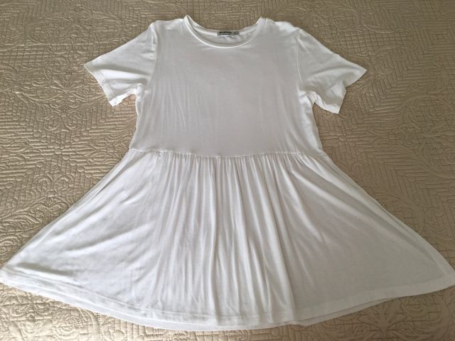 Camiseta peplum Stradivarius Talla S