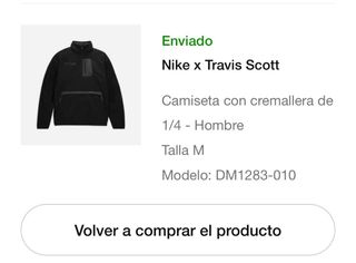 Sudadera Nike x Travis Scott de segunda mano por 185 EUR en Valencia en  WALLAPOP