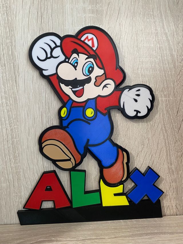 Marco puerta Mario Bros