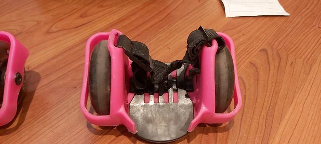 Patines para zapatos niña con luces